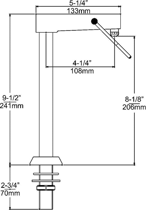 450 Series Glass Filler - Oxford Hardware - 45 726 5000