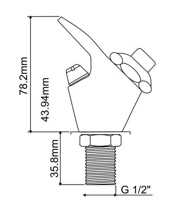Drinking Fountain Tap (Bubbler) - Oxford Hardware - OHDFTAP
