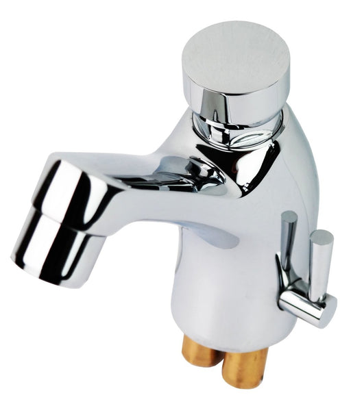 GR102M - Basin Taps, Self-Closing With Integral Mixer - Oxford Hardware - GR102M