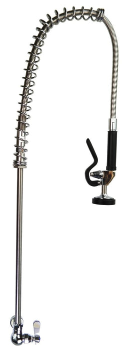 OHW10 - Pre-Rinse Spray, Wall Mounted, Single Pedestal, Single Feed - Oxford Hardware - OHW10
