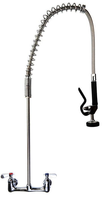 OHW30 - Wall Mounted Pre-Rinse Spray, Twin Pedestal, Twin Feed - Oxford Hardware - OHW30