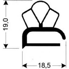 TYPE 19-A - Gasket 19A-White-Compress-2.5m L(£per m) - Oxford Hardware - TYPE 19-A