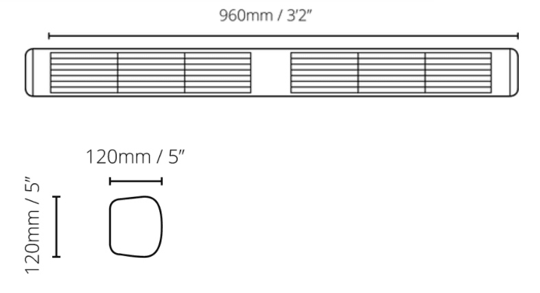 Patio Heaters - Oxford Hardware - HLW30B