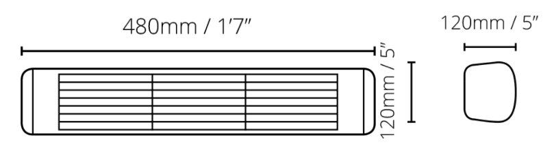 Patio Heaters - Oxford Hardware - HLW15B