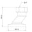 ZZ86 - Inlet Fittings With Offset for Twin Pedestal, Twin Feed Taps & Pre-Rinse Sprays - Oxford Hardware - ZZ86
