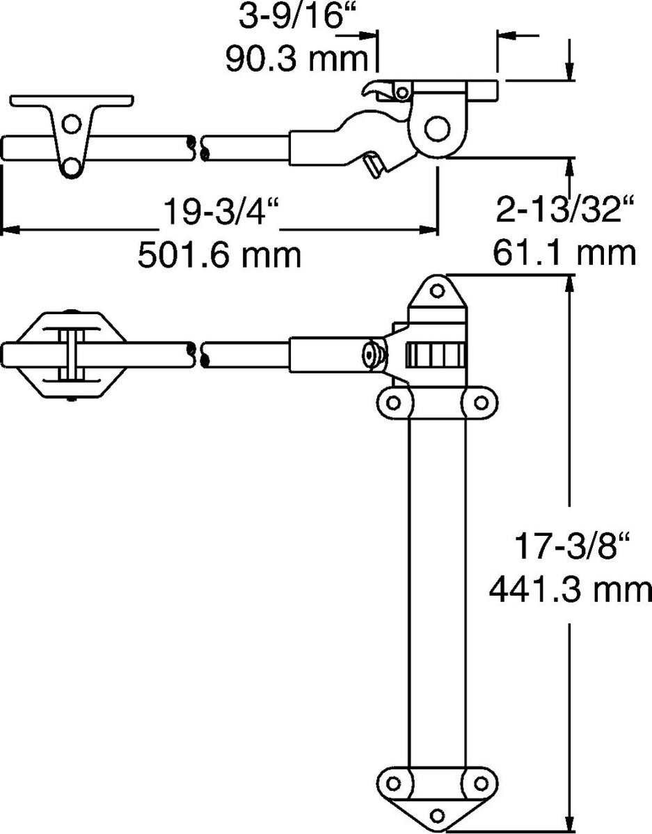 1097 :: Spring Action Door Closer - Oxford Hardware