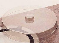 91.5021 Smoked clear polycarbonate lid to fit 208 diameter (un)heated dispenser - Oxford Hardware - 91.5021