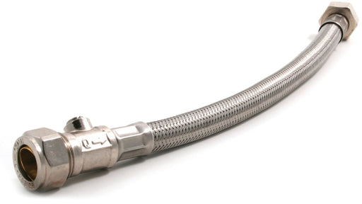 Braided Tap Connector Hose 300mm - Oxford Hardware - F01