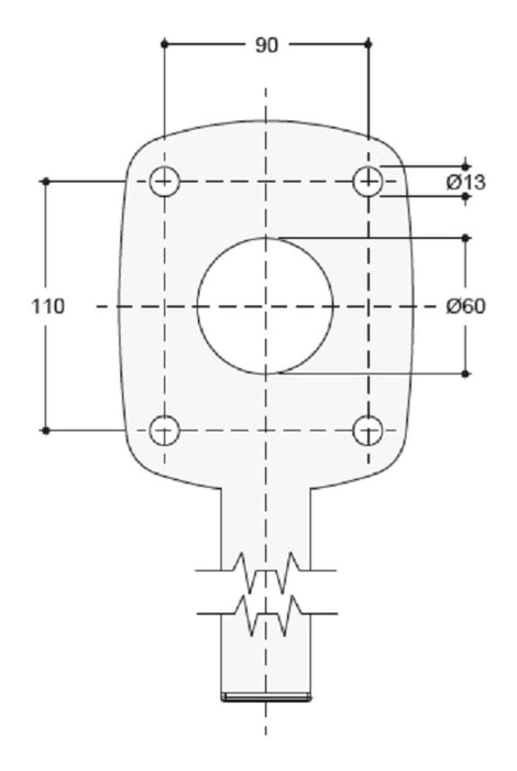 Complete Door Handle Kit - Oxford Hardware - 021187