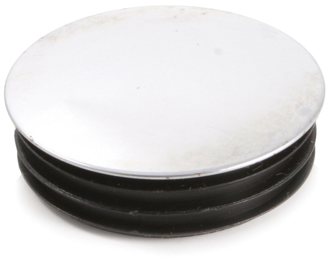 End Caps - Round Chrome Plated - Oxford Hardware