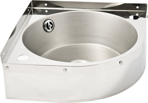 HB320C - Corner Wash Hand Basin With Apron Skirt - Oxford Hardware - HB320C