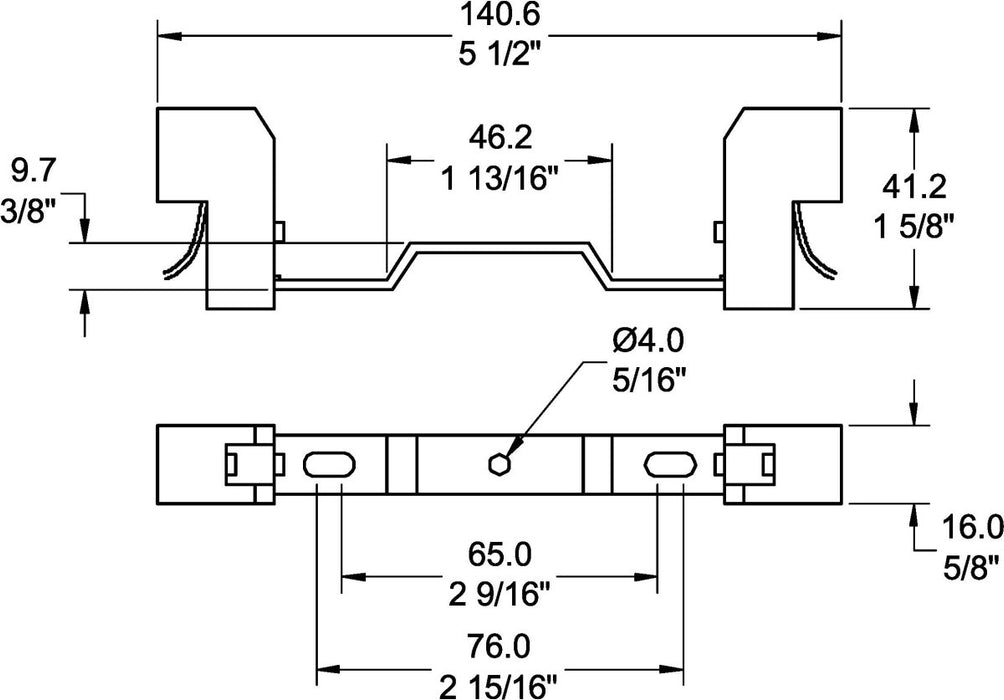 IRL309 - Bulb Holder for 120 Series Bulbs - Oxford Hardware - IRL309