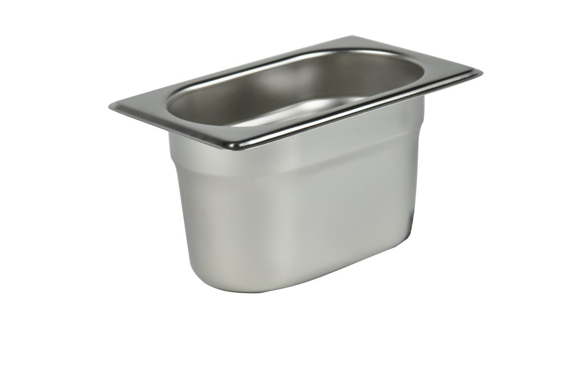 LL19065 - Stainless Steel Gastronorm Pan- Model 1/9 (108 x 176 x 65mm) - Oxford Hardware - LL19065