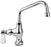 OHD116 - Single pedestal, Single feed Pantry Tap with 16" Spout - Oxford Hardware - OHD116