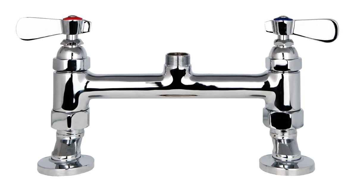 OHD3 - Replacement Deck Mounted, Twin Pedestal, Twin Lever Tap Body - Oxford Hardware - OHD3
