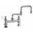 OHT18 - Twin pedestal, Twin Pantry Tap with 24" Double Jointed Spout - Oxford Hardware - OHT18