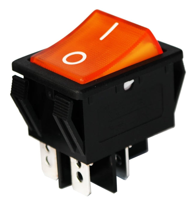 Rocker Switches and Indicators - Oxford Hardware - RS2ORANGE.L