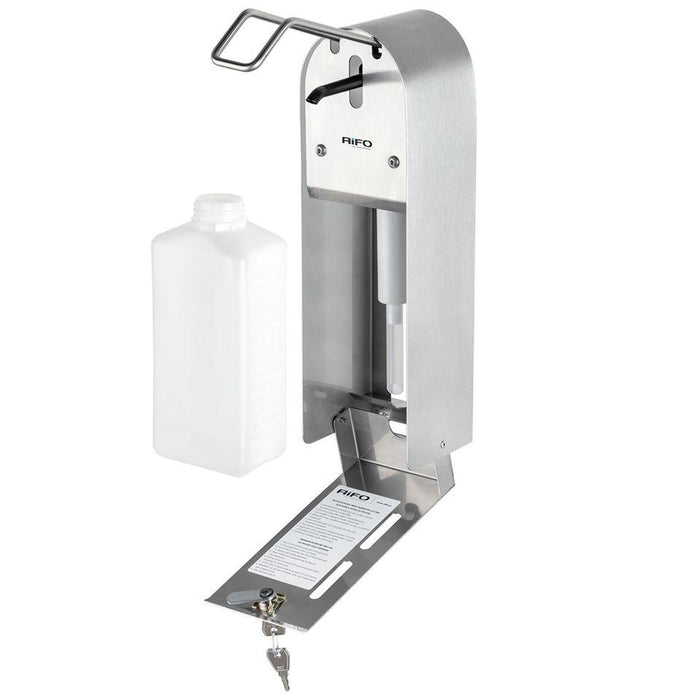 Soap Dispenser with Lock - Oxford Hardware - OHELBOWDISPENSERLOCK