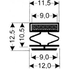 TYPE 118-M - Gasket 118M-Grey-Dart-2.5m L (£ per m) - Oxford Hardware - TYPE 118-M