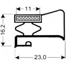 TYPE 205-M - Gasket 205M-White-Lip-2.5m L (£ per m) - Oxford Hardware - TYPE 205-M